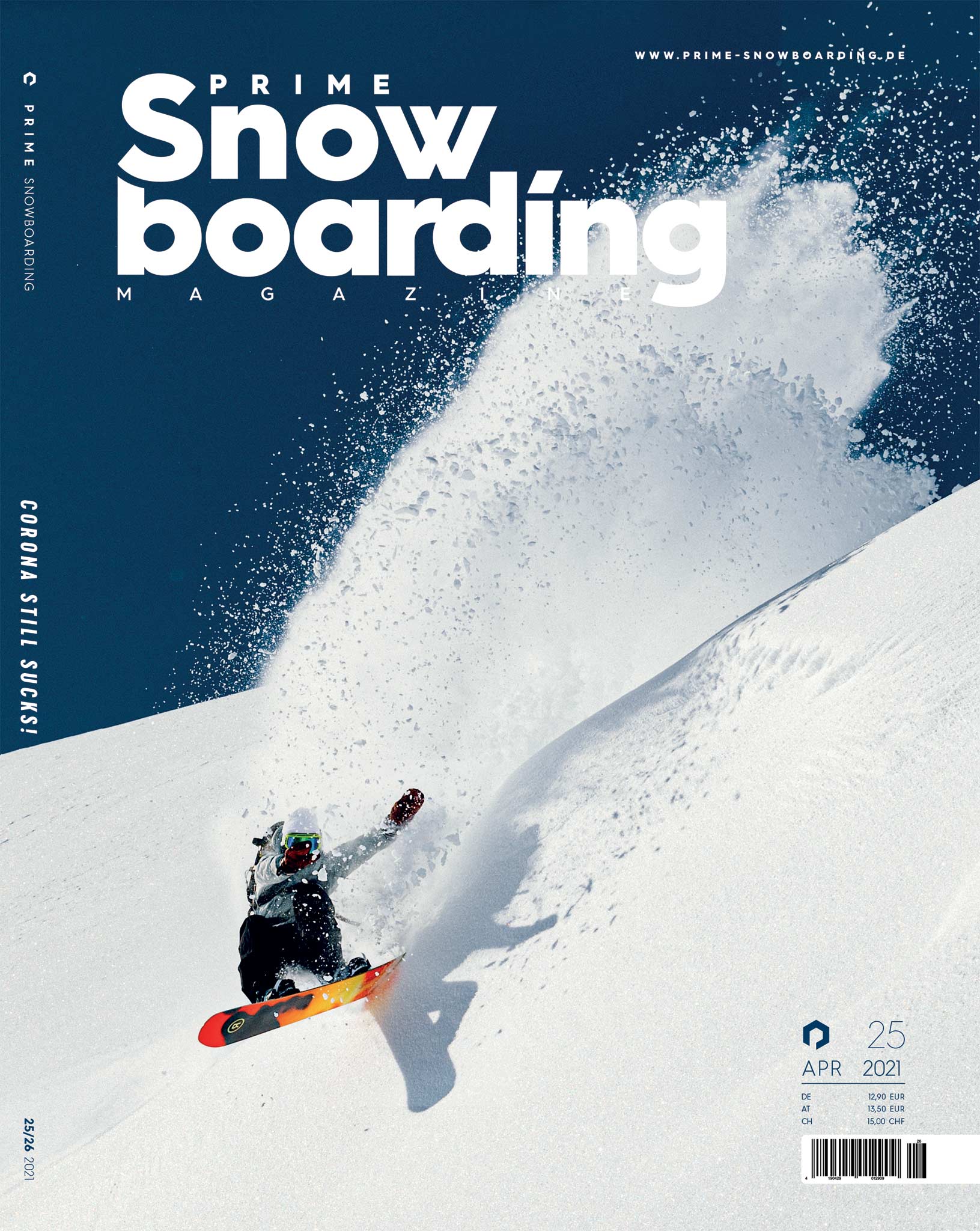 PRIME SNOWBOARDING MAGAZINE #25 / #26 (April 2021)