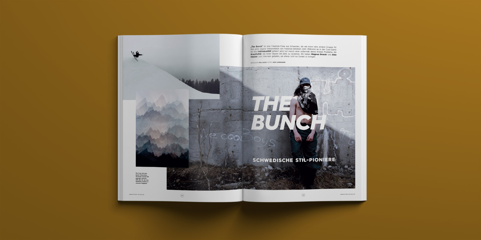 PRIME Skiing Magazin #30 - Interview: The Bunch Crew 