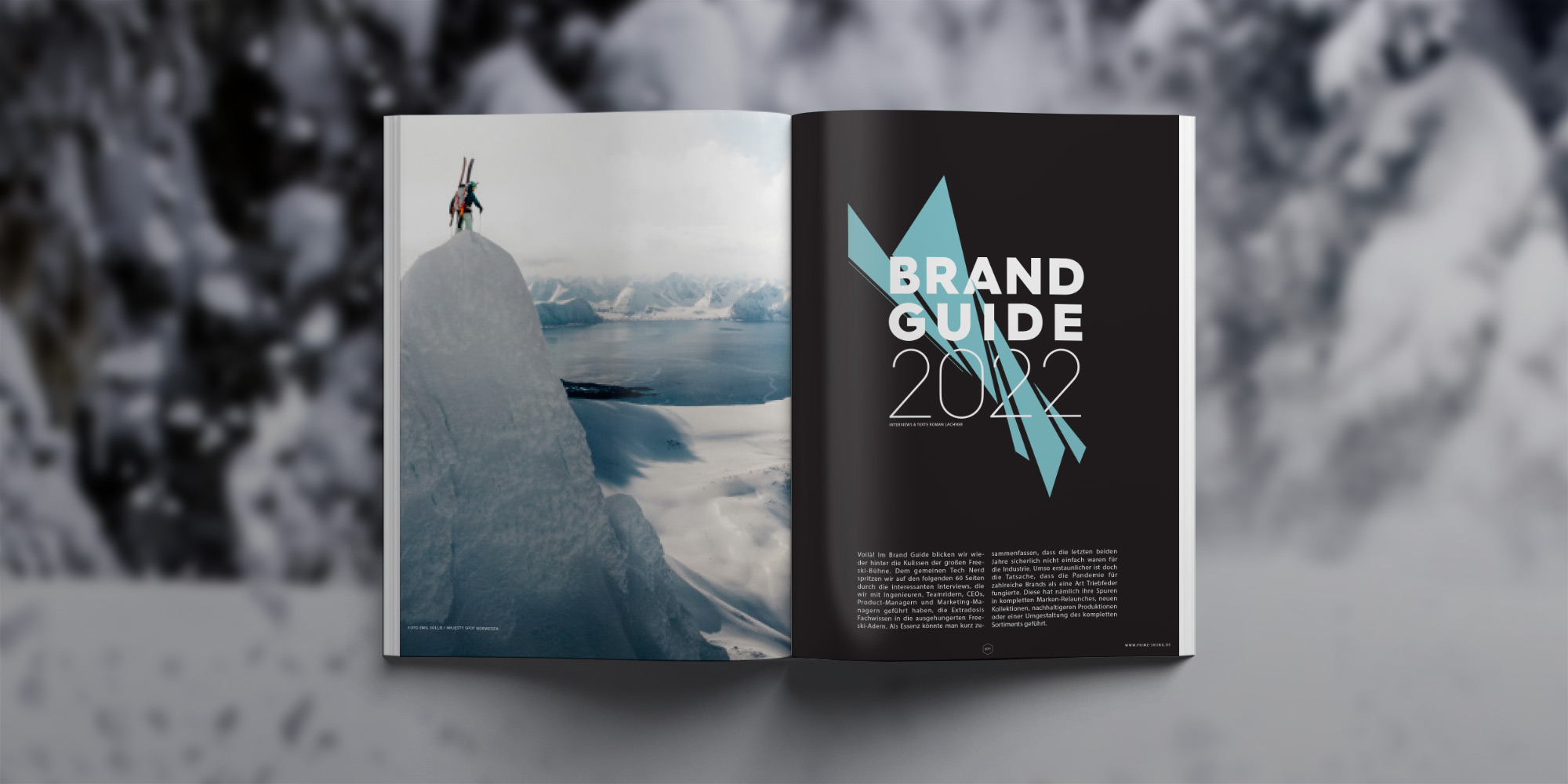 PRIME Skiing #31 - Artikel Highlights: Brand Guide 2022