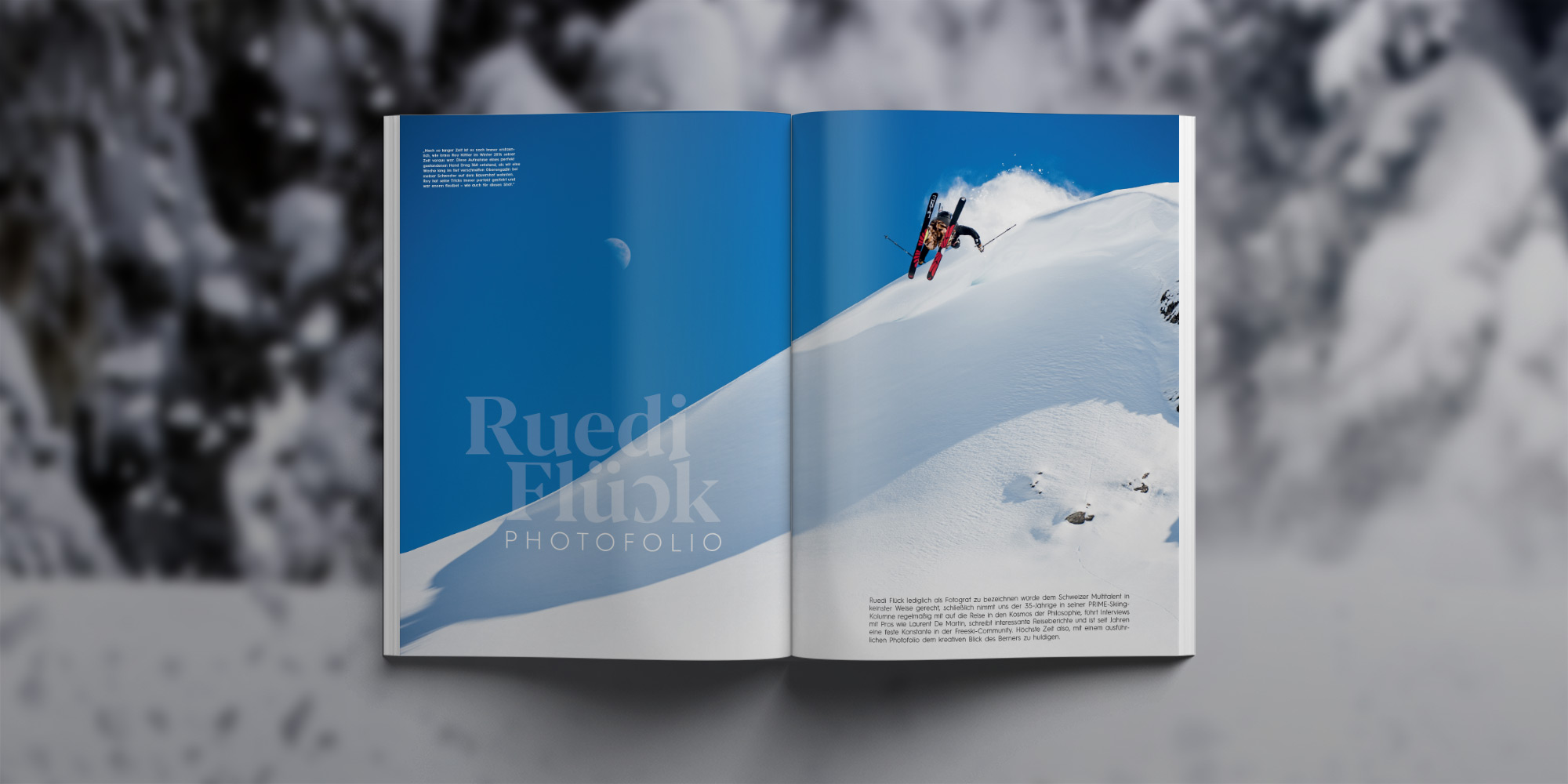 PRIME Skiing #31 - Artikel Highlights: Photofolio - Ruedi Flück
