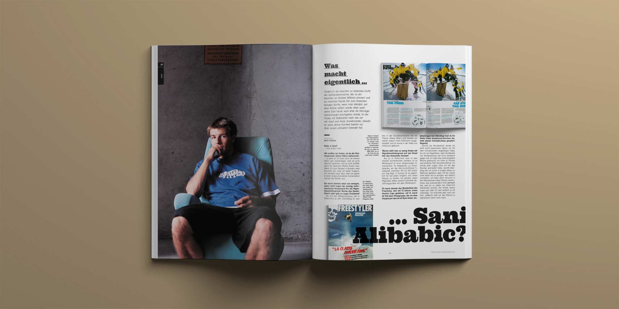 PRIME Snowboarding Magazine #27 - Was macht eigentlich ... Sani Alibabic?