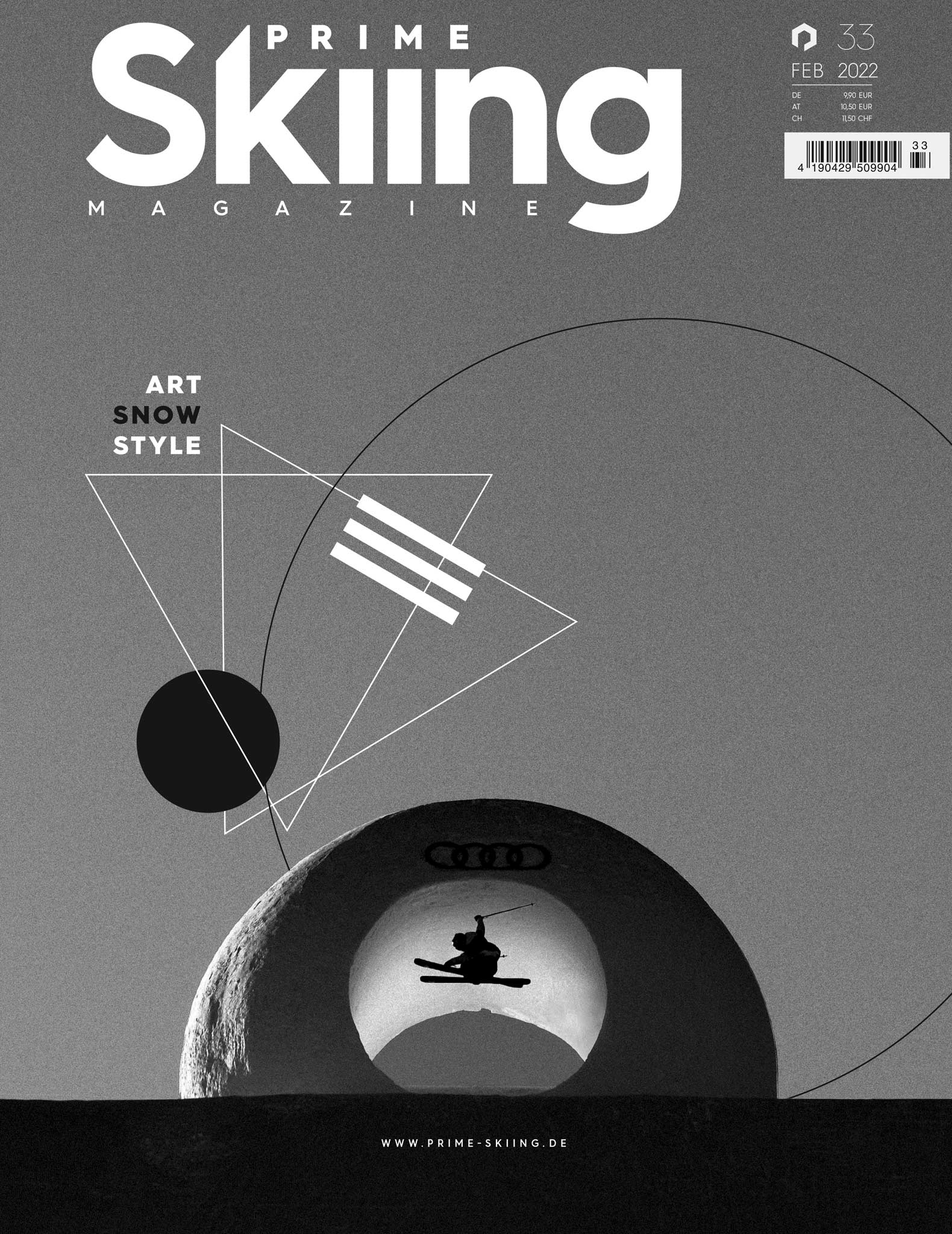 PRIME SKIING MAGAZINE #33 (Februar 2022) - Cover